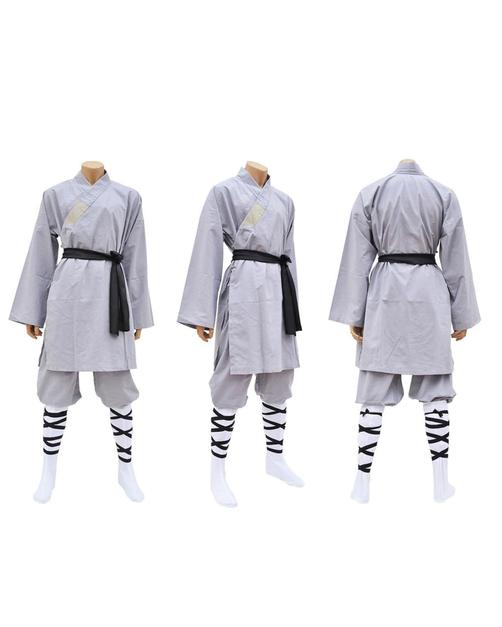 Kids Grey Shaolin Martial Arts Suit