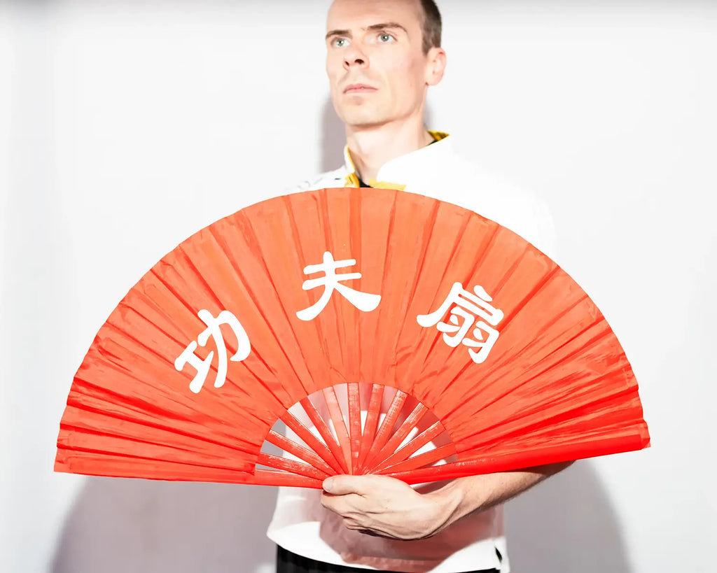 Traditional Martial Arts Training Fan