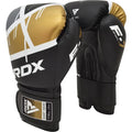 RDX F7 Boxing Gloves | Black, White & Blue MMA & Training Gloves